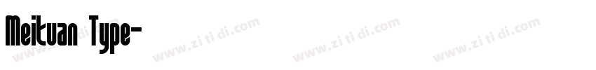 Meituan Type字体转换